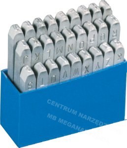 BETA ZNACZNIKI LITERY 4mm /10104000 BETA ZNACZNIKI LITERY 4mm /10104000