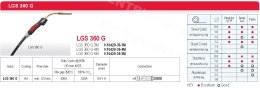 LINCOLN UCHWYT MIG LGS-360G 3M 300A 60% LINCOLN ELECTRIC