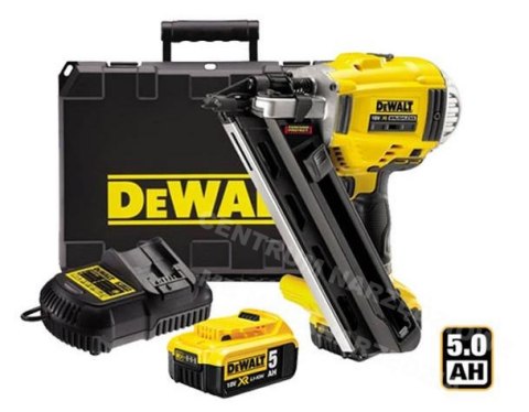 DEWALT GWOŹDZIARKA 18V 50-90mm 2x5,0Ah LI-ION BEZSZCZOTKOWA DCN692P2 DEWALT DEWALT GWOŹDZIARKA 18V 50-90mm 2x5,0Ah LI-ION BEZSZCZOTKOWA DCN692P2 DEWALT