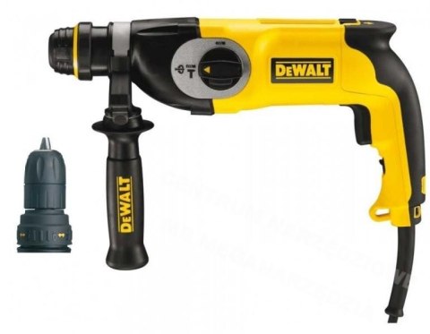 DEWALT MŁOTOWIERTARKA Z OPCJĄ KUCIA 900W 3,0J + DODATKOWY UCHWYT D25144K DEWALT