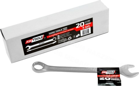 AWTOOLS CrV combination wrench DIN3113 size: 20 (mm) AWTOOLS CrV combination wrench DIN3113 size: 20 (mm)