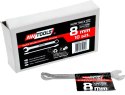 AWTOOLS Klucz płasko-oczkowy CrV DIN3113 rozmiar: 8 (mm)