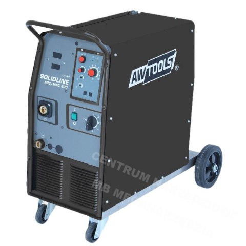 AWTOOLS PÓŁAUTOMAT SPAWALNICZY SOLIDLINE MIG MAG 200, 400V 4-ROLKOWY 