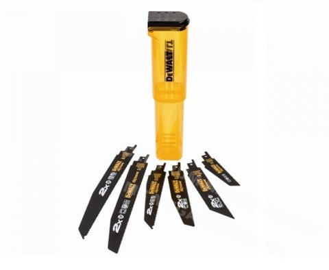 DEWALT BRZESZCZOT DO PIŁY SZABLASTEJ KOMPLET 6elem. DEWALT