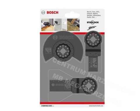 BOSCH ZESTAW BRZESZCZOTÓW DO NARZĘDZIA WIELOFUNKCYJNEGO 3elem. BOSCH BOSCH ZESTAW BRZESZCZOTÓW DO NARZĘDZIA WIELOFUNKCYJNEGO 3elem. BOSCH