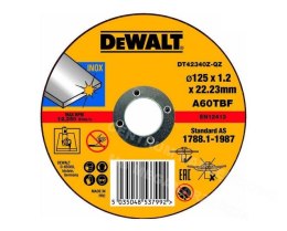 DEWALT Tarcza do cięcia metalu 125 x 1,2 x 22,2mm INOX