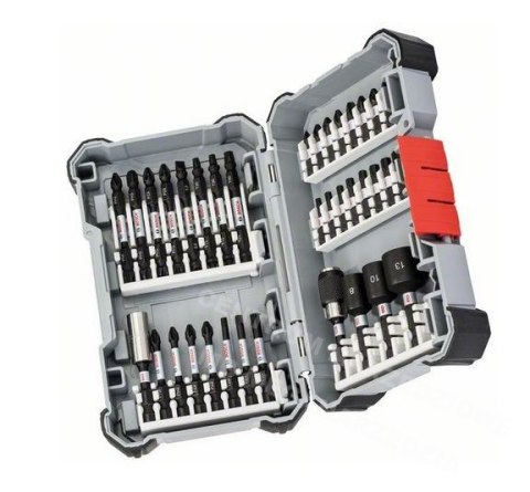 BOSCH ZESTAW KOŃCÓWEK UDAROWYCH + UCHWYT 36szt. BOSCH ZESTAW KOŃCÓWEK UDAROWYCH + UCHWYT 36szt.