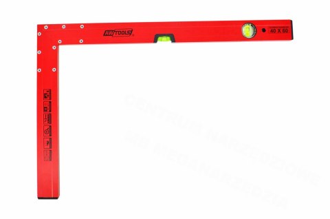 AWTOOLS KĄTOWNIK PION / POZIOM 50x100cm AWTOOLS KĄTOWNIK PION / POZIOM 50x100cm