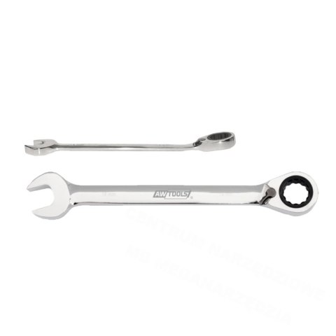 AWTOOLS Klucz płasko-oczkowy z grzechotką 16mm