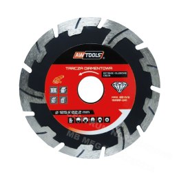 AWTOOLS TARCZA DIAMENTOWA 115x22,2 / SZYBKIE-GŁĘBOKIE CIĘCIE