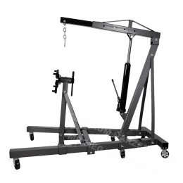 AWTOOLS Żuraw warsztatowy 2-tonowy + wózek montażowy 900 kg