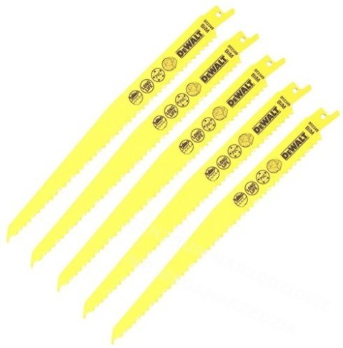 DEWALT BRZESZCZOT DO PIŁY SZABLASTEJ 228x4,2mm S1111VF DREWNO /5szt. DEWALT DEWALT BRZESZCZOT DO PIŁY SZABLASTEJ 228x4,2mm S1111VF DREWNO /5szt. DEWALT