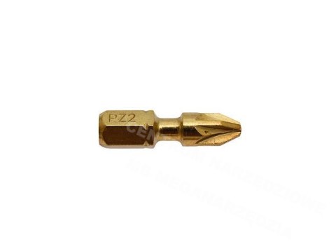 MAKITA KOŃCÓWKA WKRĘTARKOWA SKRĘTNA PZ2 25mm /2szt. 