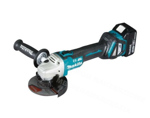 MAKITA SZLIFIERKA KĄTOWA 18V 125mm 2 x 5,0Ah LI-ION REG.OBR. BLDC WALIZKA MAKPAC DGA513RTJ MAKITA MAKITA SZLIFIERKA KĄTOWA 18V 125mm 2 x 5,0Ah LI-ION REG.OBR. BLDC WALIZKA MAKPAC DGA513RTJ MAKITA