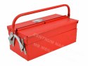 AWTOOLS Skrzynka narzędziowa metalowa 3cz. 430x220x160mm