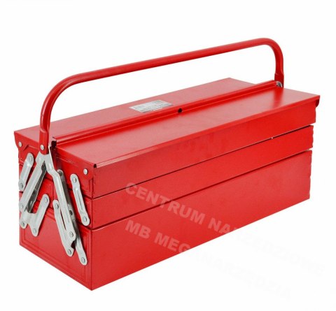 AWTOOLS SKRZYNKA NARZĘDZIOWA METALOWA 5cz. 530x215x215mm AWTOOLS SKRZYNKA NARZĘDZIOWA METALOWA 5cz. 530x215x215mm