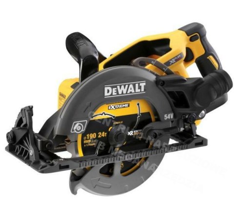 DEWALT FLEXVOLT PILARKA TARCZOWA 54V 190mm BEZ AKUMULATORÓW I ŁADOWARKI DCS577N 