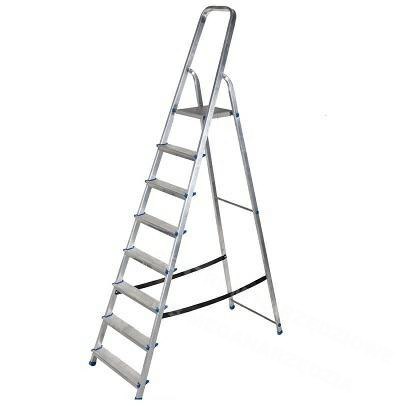AWTOOLS DRABINA ALUMINIOWA WOLNOS. 8ST.150KG AWTOOLS DRABINA ALUMINIOWA WOLNOS. 8ST.150KG