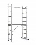 AWTOOLS Rusztowanie drabinowe 2x7 150KG