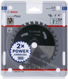BOSCH PIŁA STANDARD.STAL 136x15,875x30z ACCU BOSCH