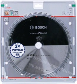 BOSCH PIŁA STANDARD WOOD ACCU 305x30x40z BOSCH