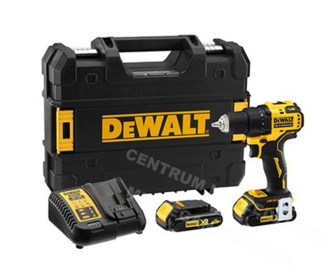 DEWALT Wieratrko-wkrętarka 18V 2x1,5Ah 65Nm DCD708S2T