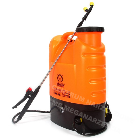 DEMON Opryskiwacz plecakowy elektryczny 16l akumulatorowy DEMON Opryskiwacz plecakowy elektryczny 16l akumulatorowy