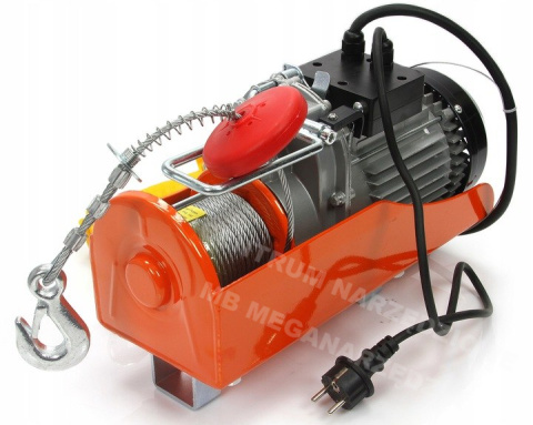 WCIĄGARKA ELEKTRYCZNA 230V BJC 300/600kg WYCIĄGARKA WCIĄGARKA ELEKTRYCZNA 230V BJC 300/600kg WYCIĄGARKA