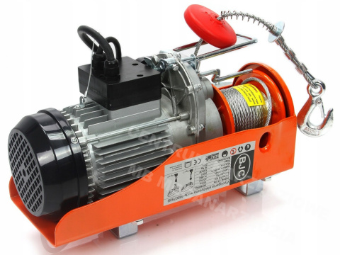 WCIĄGARKA ELEKTRYCZNA 230V BJC 300/600kg WYCIĄGARKA WCIĄGARKA ELEKTRYCZNA 230V BJC 300/600kg WYCIĄGARKA