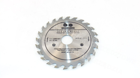 TARCZA WIDIOWA 125x22,2x24T TCT TARCZA WIDIOWA 125x22,2x24T TCT