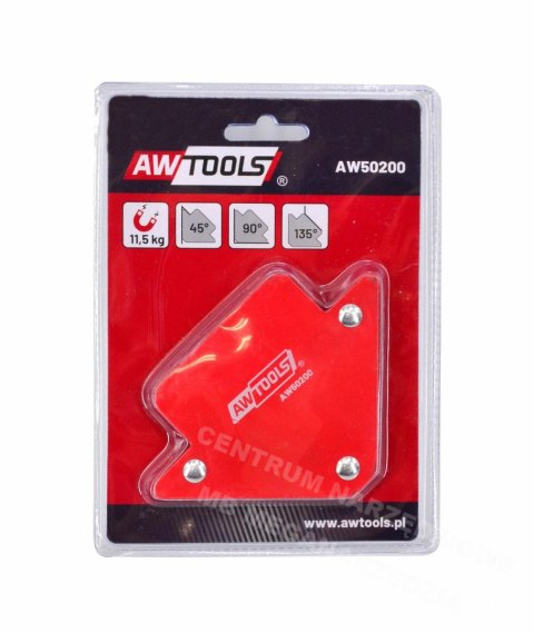 AWTOOLS KĄTOWNIK SPAWALNICZY MAGNETYCZNY 11,5KG.82x120x13 AWTOOLS KĄTOWNIK SPAWALNICZY MAGNETYCZNY 11,5KG.82x120x13