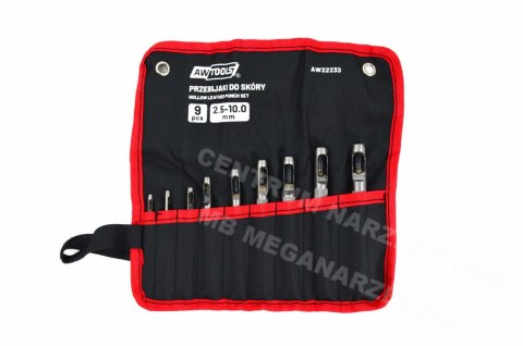 AWTOOLS PRZEBIJAKI SKÓRY 9cz AWTOOLS PRZEBIJAKI SKÓRY 9cz