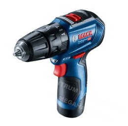BOSCH WIERTARKO-WKRĘTARKA UDAROWA 12V 30/17Nm 2x2,0Ah + WALIZKA GSB 12V-30 BOSCH