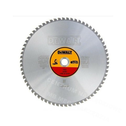 DEWALT Piła tarczowa 355 x 25,4 mm x 66z DEWALT Piła tarczowa 355 x 25,4 mm x 66z