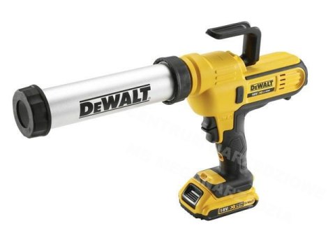 DEWALT Wyciskacz do mas 18V 300-400ml 2500N 1x2,0Ah DCE571D1