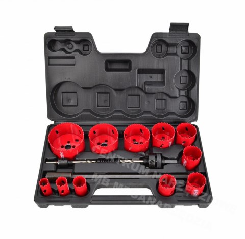 AWTOOLS KOMPLET OTWORNIC BIMETALOWYCH 15 elem. 19-76 mm AWTOOLS KOMPLET OTWORNIC BIMETALOWYCH 15 elem. 19-76 mm