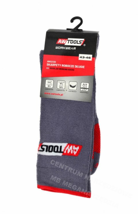 AWTOOLS Socks Long Size 43-46 AWTOOLS Socks Long Size 43-46