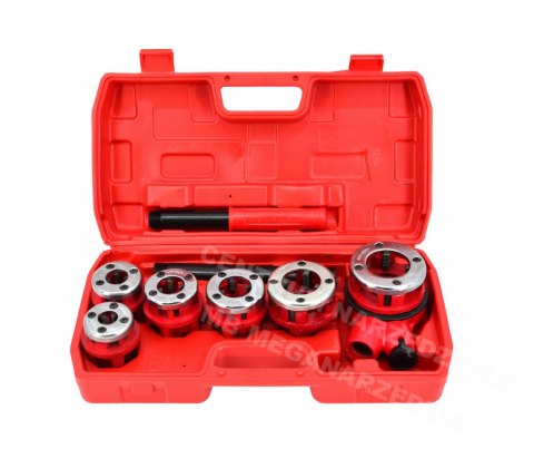 AWTOOLS GWINTOWNICA DO RUR 6szt. 1/4", 3/8",1/2", 3/4", 1", 1-1/4" ZESTAW WALIZKA AWTOOLS GWINTOWNICA DO RUR 6szt. 1/4", 3/8",1/2", 3/4", 1", 1-1/4" ZESTAW WALIZKA