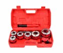 AWTOOLS GWINTOWNICA DO RUR 6szt. 1/4", 3/8",1/2", 3/4", 1", 1-1/4" ZESTAW WALIZKA 