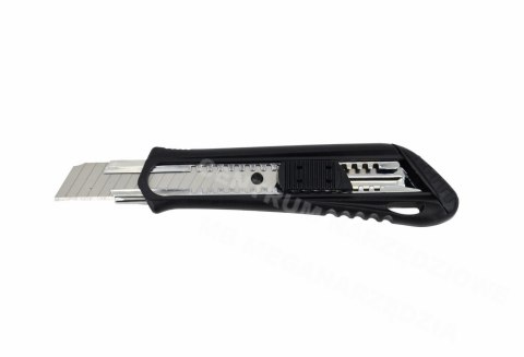 AWTOOLS NOŻYK DO TAPET ABS 18mm 14-SEG. SK4 AWTOOLS NOŻYK DO TAPET ABS 18mm 14-SEG. SK4