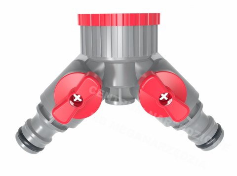 AWTOOLS TRÓJNIK 2-ZAWOROWY 3/4-1/2" BOX-25szt.