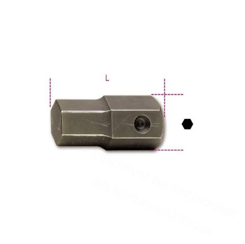 BETA KOŃCÓWKA WKRĘTAKOWA UDAROWA 6-KĄTNA 22mm BETA KOŃCÓWKA WKRĘTAKOWA UDAROWA 6-KĄTNA 22mm