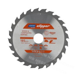 NORTON PIŁA TARCZOWA 185mm x 30mm x 24z DREWNO I KOMPOZYTY ATB (1,8 / 1,2)
