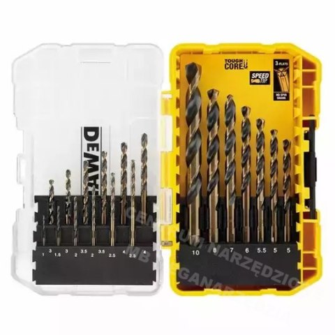 DEWALT WIERTŁO METAL HSS-G KPL.19szt. DEWALT DEWALT WIERTŁO METAL HSS-G KPL.19szt. DEWALT