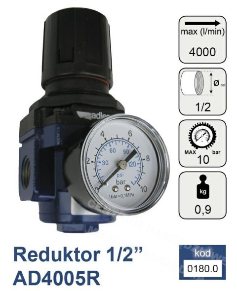 ADLER REDUKTOR 1/4 AD4005R ADLER REDUKTOR 1/4 AD4005R