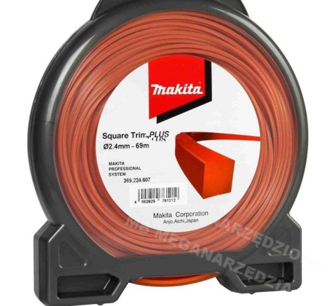 MAKITA ŻYŁKA NYLONOWA 2.4mm/69mb KWADRAT MAKITA MAKITA ŻYŁKA NYLONOWA 2.4mm/69mb KWADRAT MAKITA