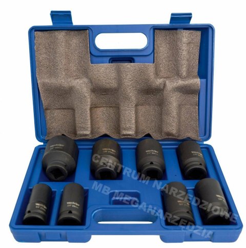 ADLER Nasadki udarowe 3/4" 8szt. ADLER Nasadki udarowe 3/4" 8szt.