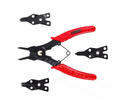 AWTOOLS SZCZYPCE SEGERA 160mm Z WYMIENNYMI KOŃCÓWKAMI 4szt. AWTOOLS SZCZYPCE SEGERA 160mm Z WYMIENNYMI KOŃCÓWKAMI 4szt.