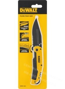DEWALT NÓŻ KIESZONKOWY 82mm DEWALT