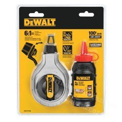 DEWALT SZNUR TRASERSKI 6-1 +KREDA CZERWONA DEWALT